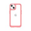 48828 outer space case case for iphone 13 hard cover with a gel frame red