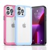 48846 3 outer space case case for iphone 13 pro hard cover with gel frame pink