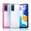 48906 1 outer space case case for xiaomi redmi note 11 hard cover with gel frame transparent