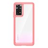48915 outer space case case for xiaomi redmi note 11 pro hard cover with gel frame red