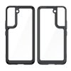 48870 9 outer space case cover for samsung galaxy s22 s22 plus hard cover with gel frame black