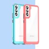 48873 3 outer space case cover for samsung galaxy s22 s22 plus hard cover with gel frame blue