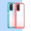 48900 1 outer space case cover for xiaomi redmi note 11 hard cover with gel frame red