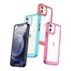 48786 3 outer space case for iphone 12 hard cover with a gel frame black