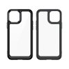 48786 6 outer space case for iphone 12 hard cover with a gel frame black