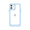 48789 outer space case for iphone 12 hard cover with gel frame blue