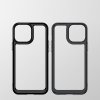48807 2 outer space case for iphone 12 pro max hard cover with gel frame black