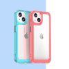 48825 3 outer space case for iphone 13 hard cover with gel frame blue
