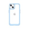 48825 outer space case for iphone 13 hard cover with gel frame blue
