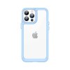 48840 outer space case for iphone 13 pro hard cover with gel frame blue