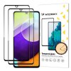 eng pl Wozinsky Set of 2x Super Strength Full Glue Tempered Glass Full Screen with Frame Case Friendly Samsung Galaxy A33 5G Black 87935 13