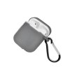 57333 1 case for airpods airpods 2 gray with hook