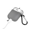 57333 2 case for airpods airpods 2 gray with hook