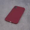 56451 3 silicon case for iphone 7 8 se 2020 se 2022 burgundy