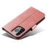 58164 4 magnet case cover pro xiaomi redmi note 12 pro poco x5 pro 5g cover flip wallet stand pink
