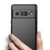59018 3 carbon case flexible cover for google pixel 6 pro black