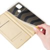 59753 6 dux ducis skin pro case pro xiaomi poco c40 flip card wallet stand gold