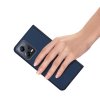 59453 6 dux ducis skin pro pouzdro pro xiaomi redmi note 12 5g poco x5 5g flip cover card wallet stand blue