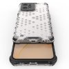 59915 7 honeycomb case armored cover with a gel frame realme c31 transparent