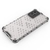59936 2 honeycomb case armored cover with gel frame vivo y55 y75 y33s iqoo z6 iqoo u5 transparent