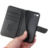 59516 3 magnet case elegant case cover flip cover iphone se 2022 se 2020 iphone 8 iphone 7 black