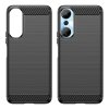 58985 7 pouzdro carbon case pro flexibilni silikonovy karbonovy kryt infinix hot 20 cerny