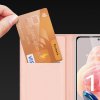 58937 12 pouzdro dux ducis skin pro pro xiaomi redmi note 12 flip card wallet stand pink