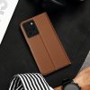 59594 5 pouzdro dux ducis skin x2 pro xiaomi redmi note 12 pro poco x5 pro 5g cover flip wallet stand brown