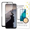 59381 wozinsky tempered glass full glue super tough screen protector full coveraged with frame case friendly for nokia g10 black