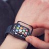 59531 3 wozinsky watch glass hybrid glass for apple watch 6 44mm watch 5 44mm watch 4 44mm watch se 44mm black