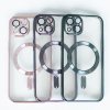 60728 13 color chrome mag case for iphone 12 6 1 quot black
