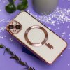 60470 6 color chrome mag case for iphone 12 6 1 quot rose gold