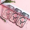 60644 13 color chrome mag case for iphone 13 6 1 quot rose gold