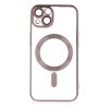 60644 2 color chrome mag case for iphone 13 6 1 quot rose gold