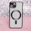 60623 4 color chrome mag case for iphone 14 plus 6 7 quot black