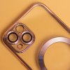 60707 8 color chrome mag case for iphone 14 pro 6 1 quot rose gold