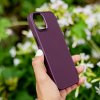 61178 7 satin case for samsung galaxy s22 plus burgundy