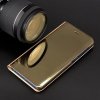 61424 3 smart clear view case for samsung galaxy s22 ultra gold