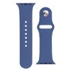61793 silikonovy reminek s knoflikovou sponou aps pro apple watch 8 7 6 5 4 3 2 se 41 40 38mm tmave modry
