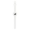62357 silicone flexible cover wrst band loop case for apple airtag white