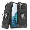 62666 wozinsky ring armor tough hybrid case cover magnetic holder for samsung galaxy s22 black