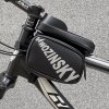 62873 9 wozinsky frame bike bag with phone case 1 5l black wbb21bk