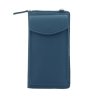 63476 psanicko kabelka penezenka s pouzdrem na mobil svetle modra
