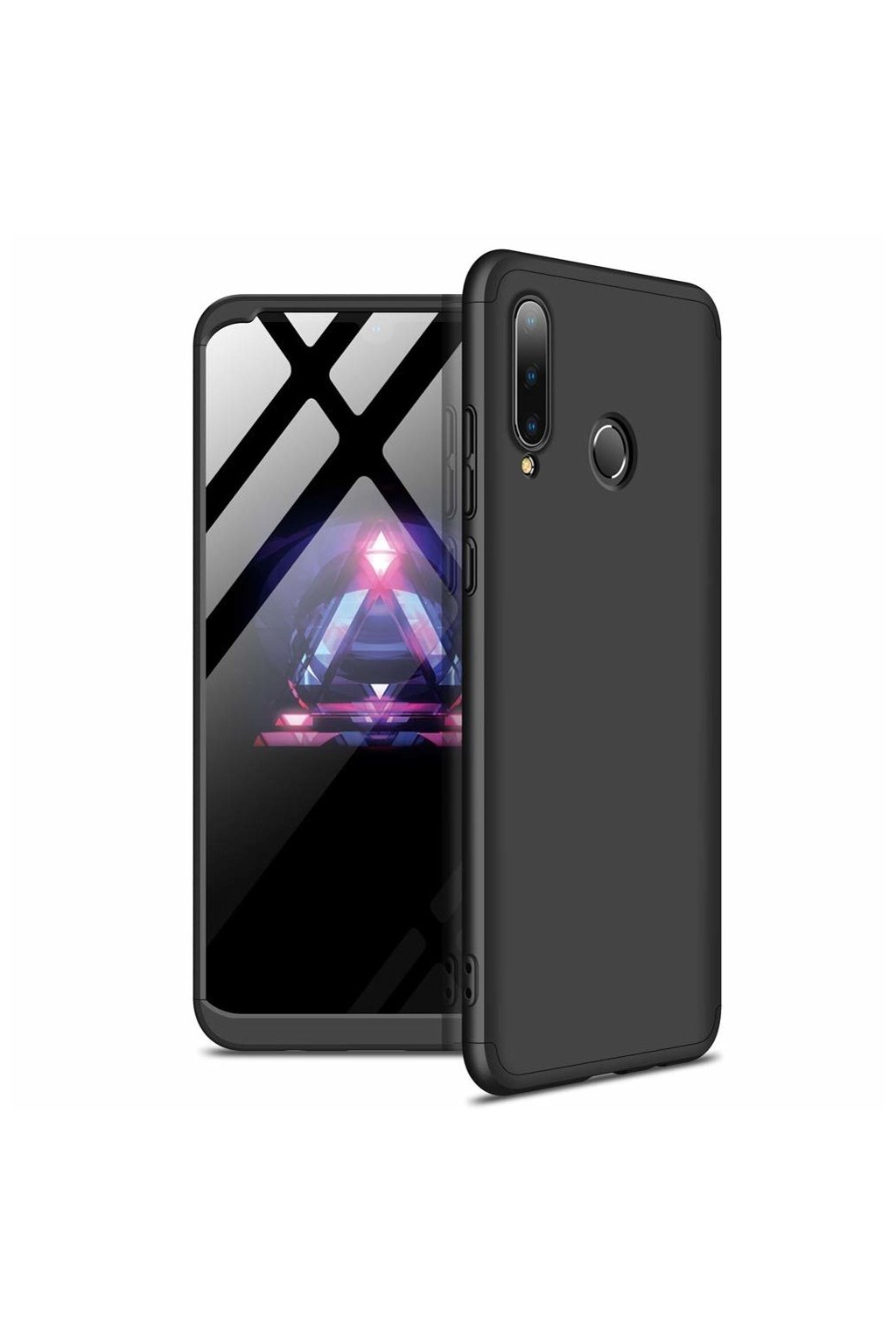 eng pl GKK 360 Protection Case Front and Back Case Full Body Cover Huawei P30 Lite black 49659 1