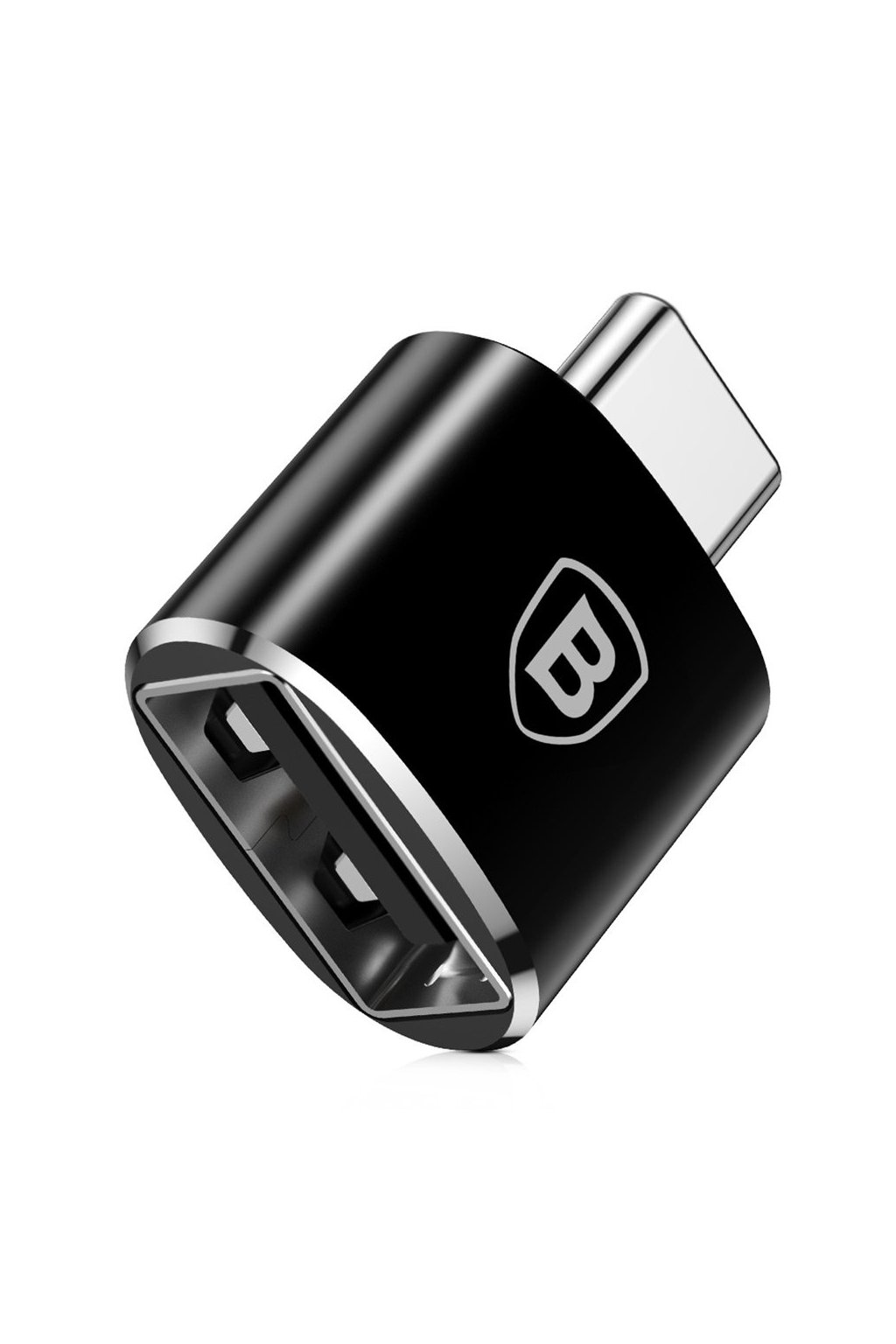 eng pl Baseus Converter USB to USB Type C Adapter Connector OTG black 25587 1