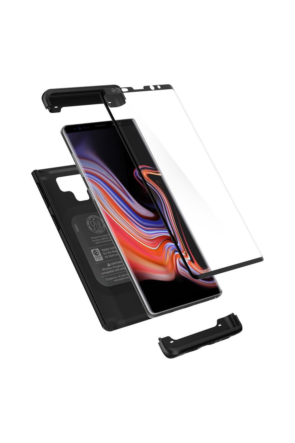 Tempered Glass Spigen Thin Fit 360 Note Spigen 360 Obojstranný