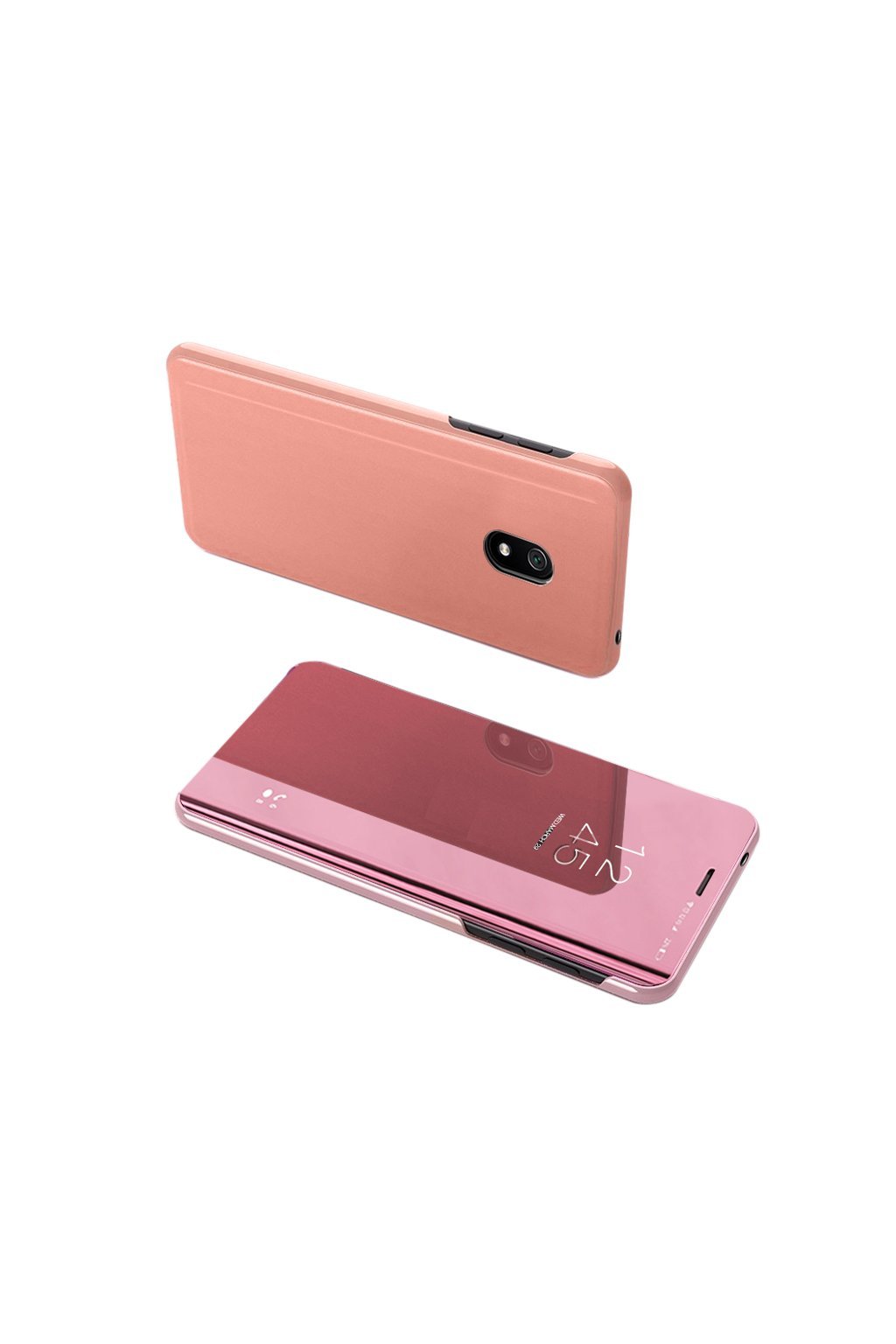 eng pl Clear View Case cover for Xiaomi Redmi 8A pink 54839 1