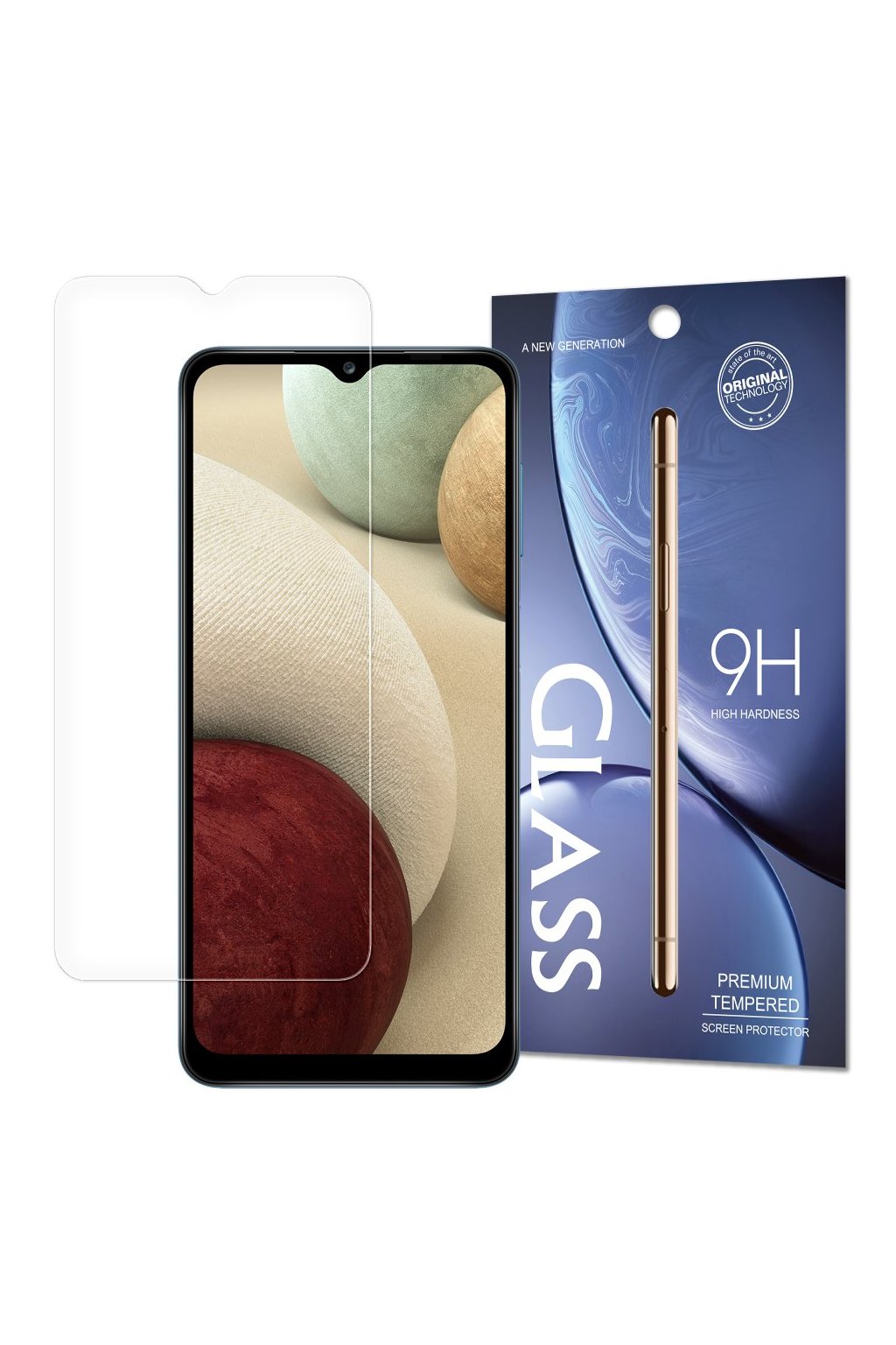 eng pl Tempered Glass 9H Screen Protector for Samsung Galaxy A12 packaging envelope 66899 1