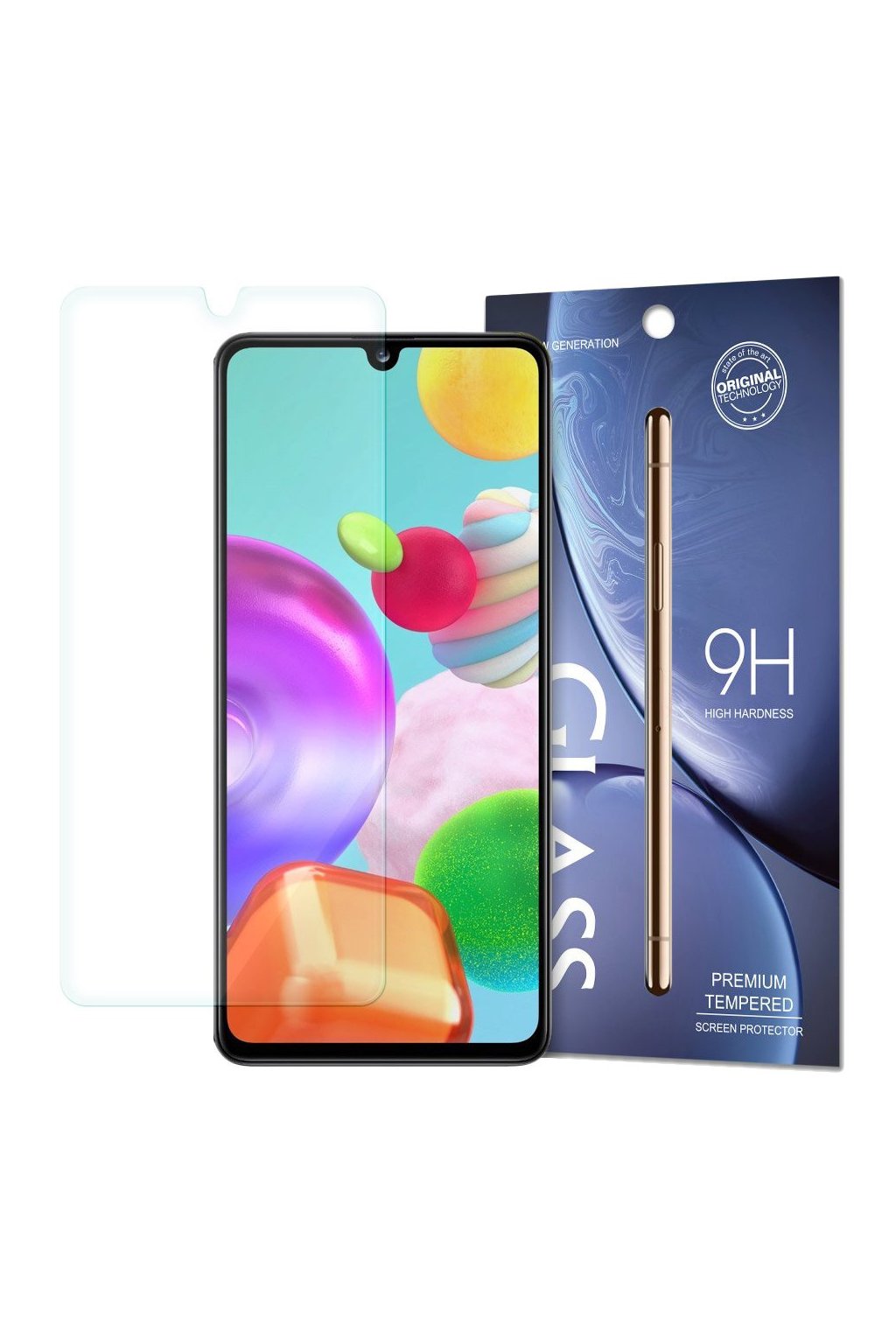 eng pl Tempered Glass 9H Screen Protector for Samsung Galaxy A41 packaging envelope 59819 13