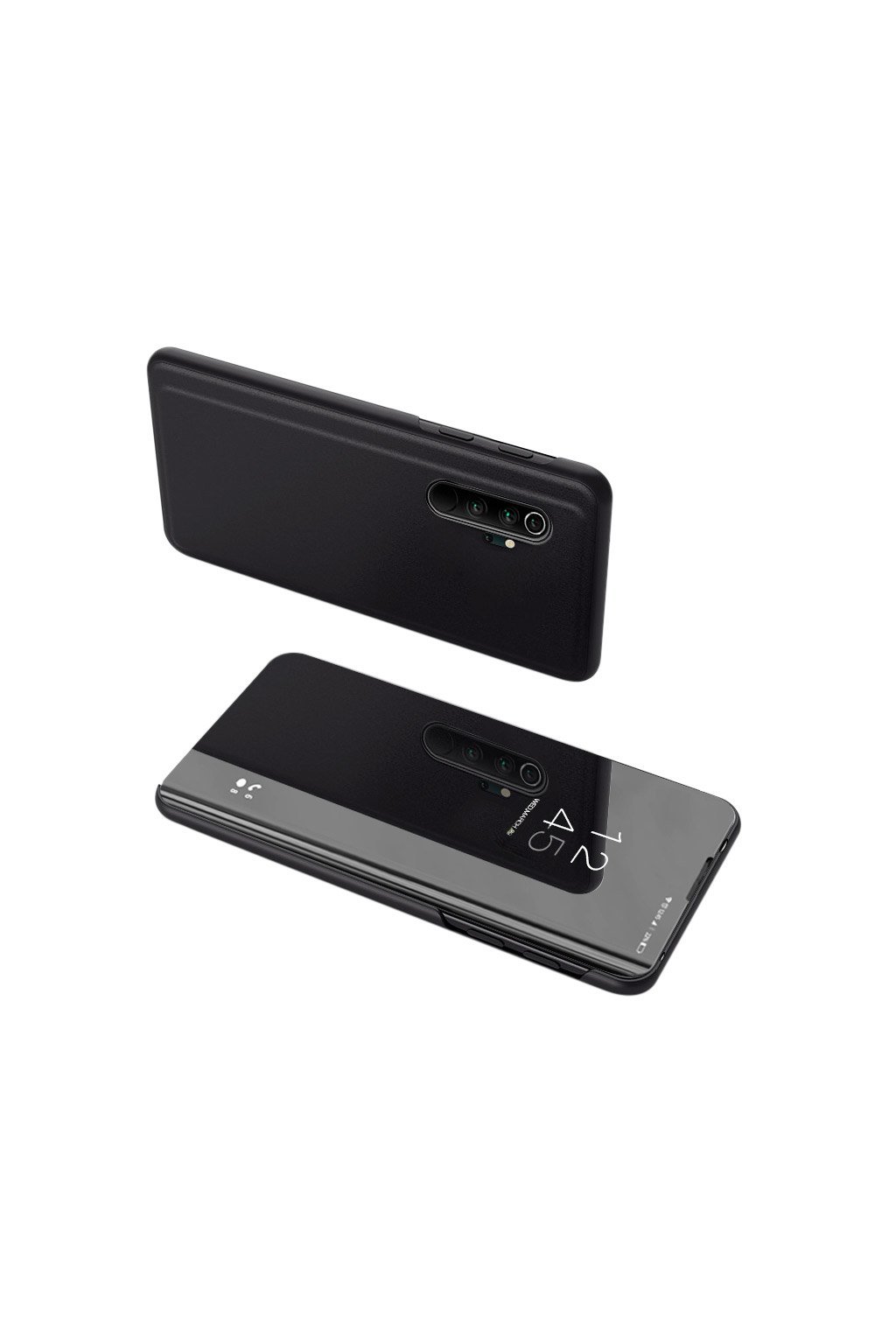 eng pl Clear View Case cover for Xiaomi Mi Note 10 Mi Note 10 Pro Mi CC9 Pro black 56005 1